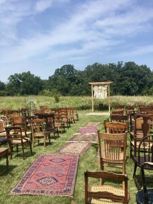 boda al aire libre